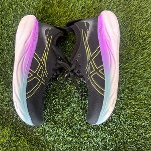 ASICS Gel Nimbus 25  'Black Glow Yellow' 1